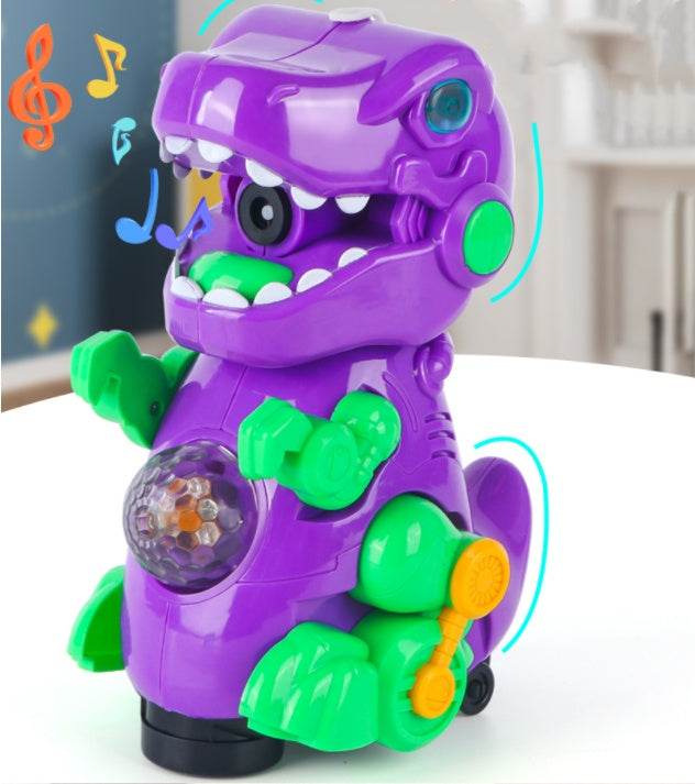 Electric Cartoon Bubble Toy Universal Wheel With Light And Sound Effect Children's Outdoor Indoor Parent-child Toy Gift - Here2Save