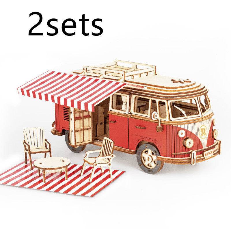 Three-dimensional Mechanical Transmission Model Camper - Here2Save
