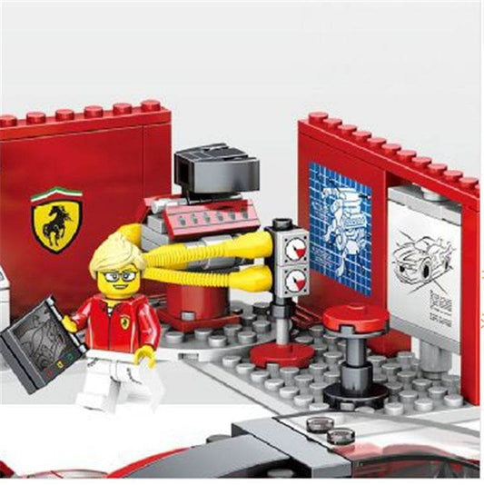 Racing car building block assembly toy - Here2Save