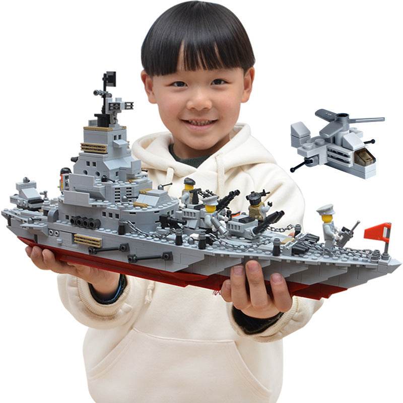 Assembled aircraft carrier children's toys - Here2Save
