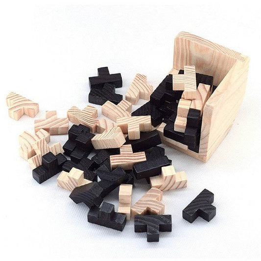 Creative 3D Puzzle Luban Interlocking Wooden Toy Early Educational Toys Puzzles - Here2Save