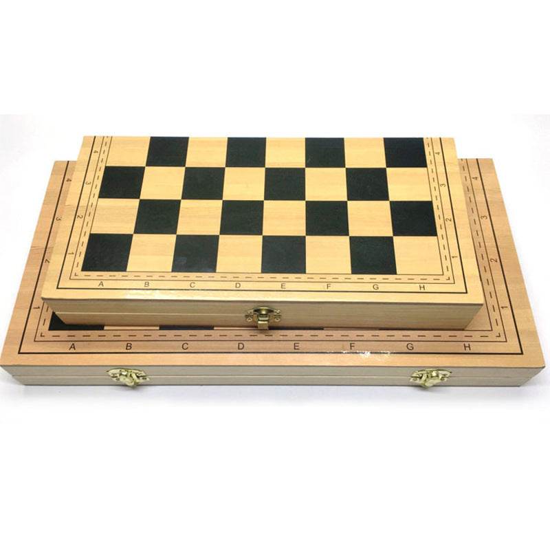 Chess Wooden Folding Magnetic Wooden Chess Pieces - Here2Save