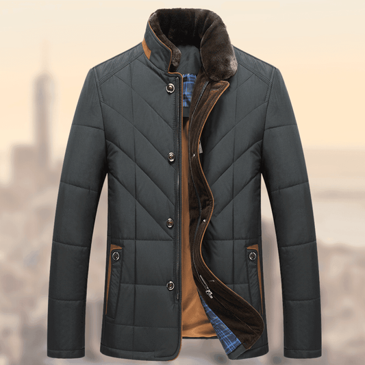 Middle-aged And Elderly Padded Jacket Father Winter Clothes - Here2Save