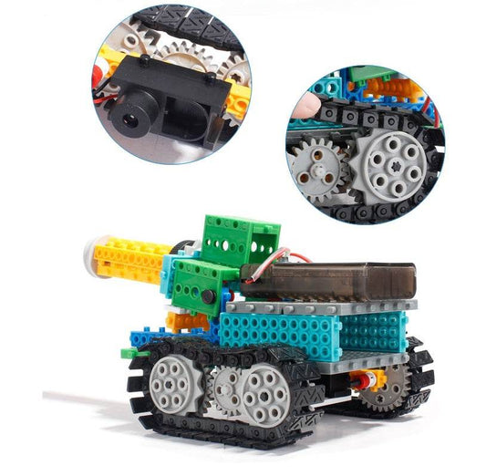 Creative DIY children's puzzle remote control deformation toy - Here2Save