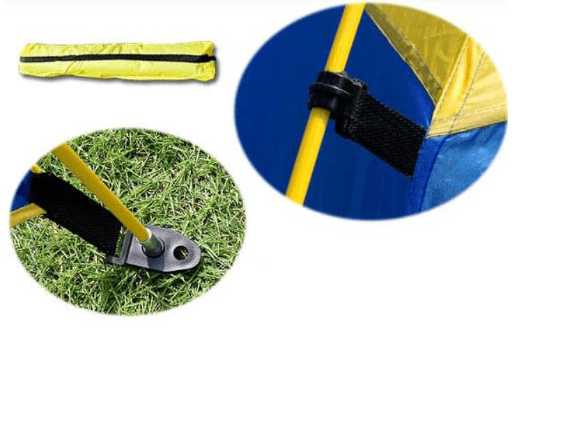 Camping Tent Sunshade Waterproof Tent Outdoor Canopy Beach Shelter Sunscreen Tent For Camping Hiking Fishing Bearing 5-8 People - Here2Save