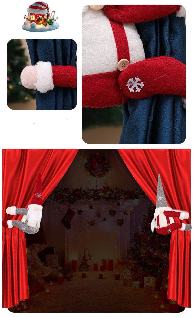 Forest Old Man Side Hugging Curtain Buckle - Here2Save