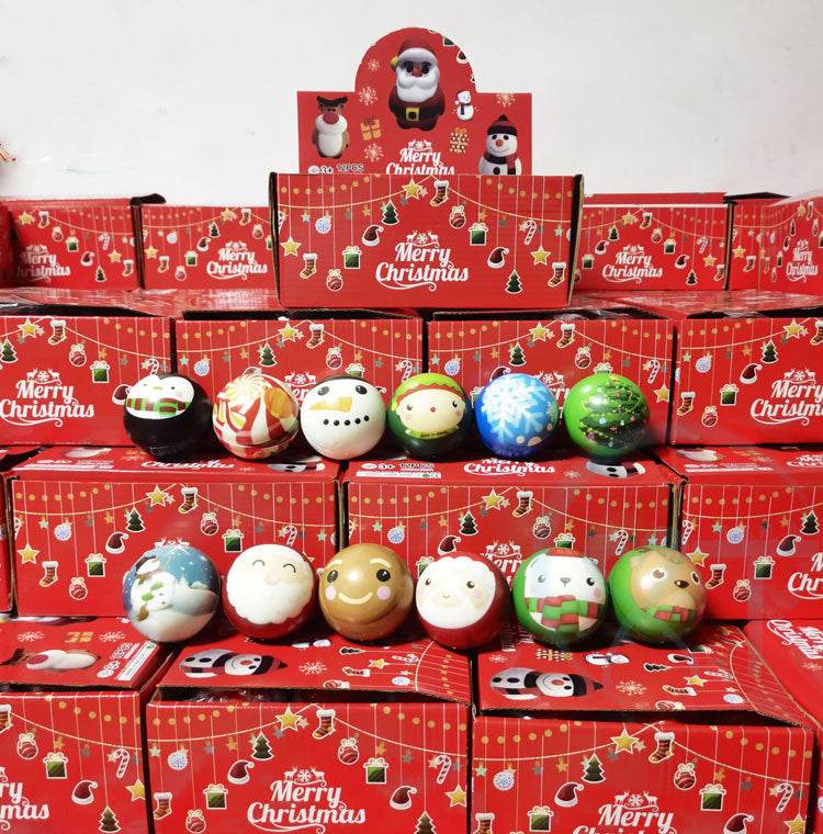 Pu Foam Ball 63mm Christmas Decompression - Here2Save