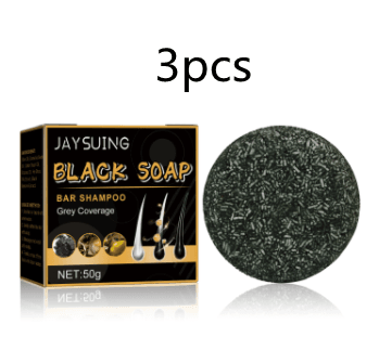 Black Thick Hair Care Cleansing Scalp Supple Hair Hair Fixation Shampoo Soap - Here2Save