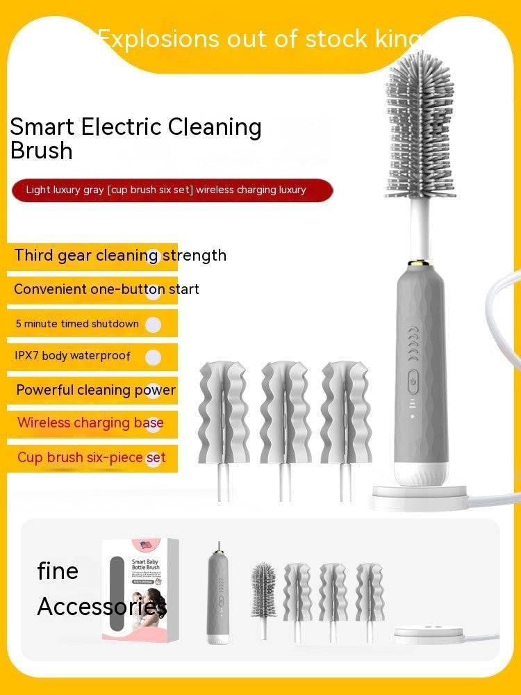 Electric Baby Bottle Brush Sponge Cup - Here2Save
