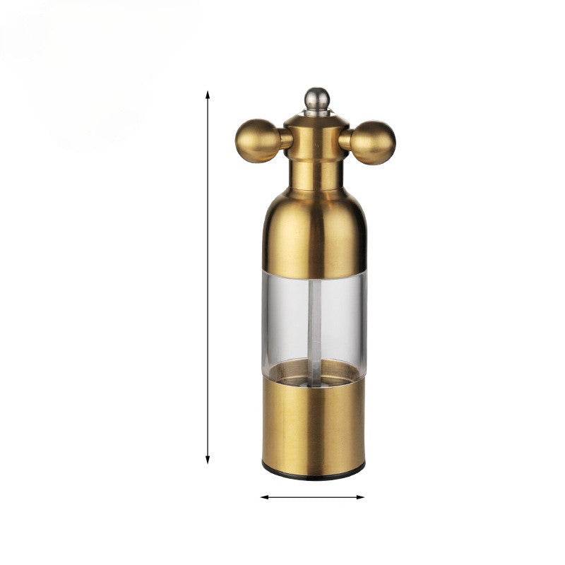 Pepper Mill Gadgets Pepper and Salt Grinder Grinding 4 Color Garlic Grinding Spice Grinder Kitchen Creative Tools BBQ Accessory - Here2Save