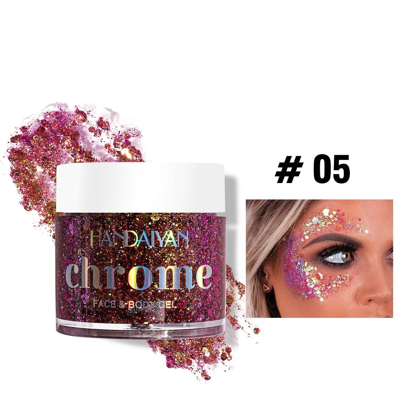 Color Changing Gel Sequin Eyeshadow - Here2Save