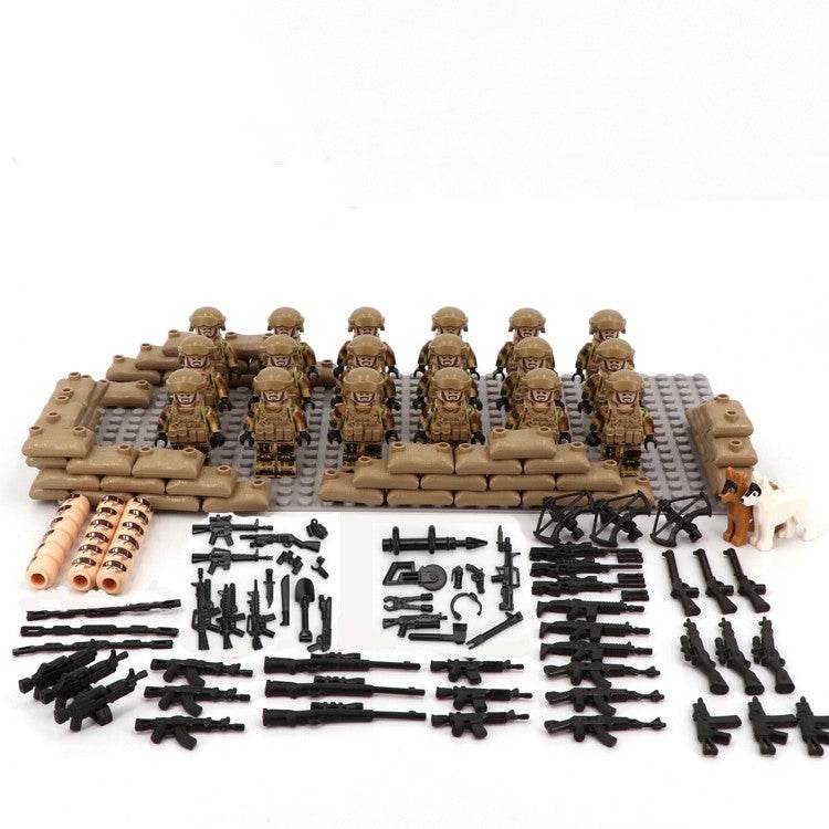 Military Action Assembling Blocks For US Special Forces Operation Red Sea - Here2Save