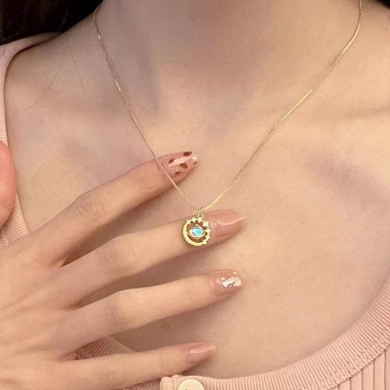 Universe Astronomical Ball Saturn Necklace Artificial - Here2Save