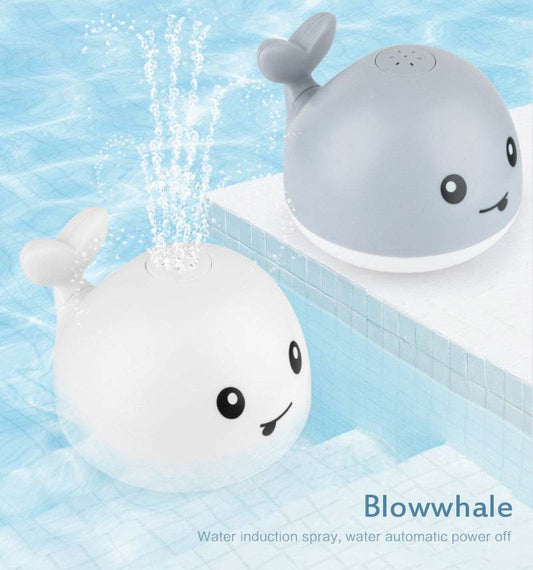 Electric small whale induction water spray lamp - Here2Save