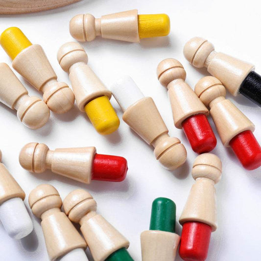 Children's Wooden Educational Toys Memory Chess Kid Early Education Toys - Here2Save