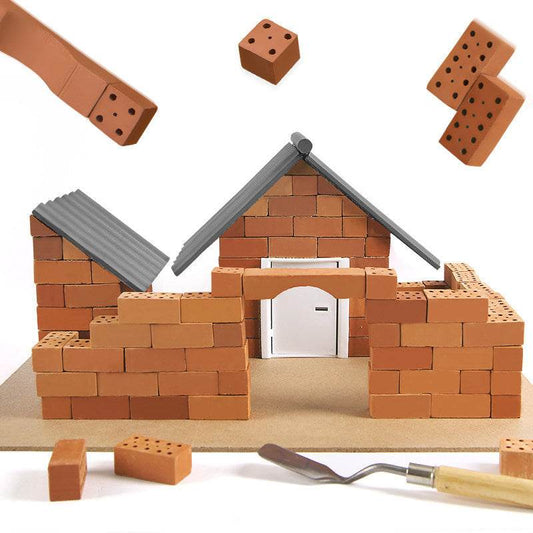 Children's hand-made DIY make cottage building toys - Here2Save