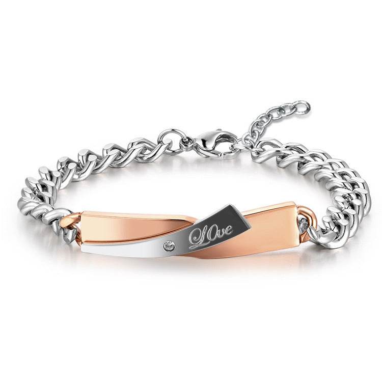 Couple Cross-design Bracelet - Here2Save