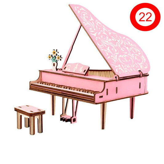 Intellectual Learning Kids Wooden Toy Building Puzzle Model - Here2Save