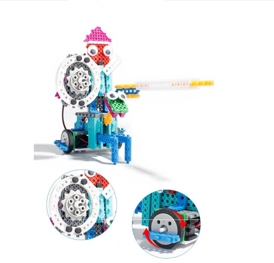 Creative DIY children's puzzle remote control deformation toy - Here2Save