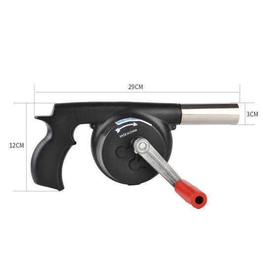 Outdoor Camping Hand-cranked Combustion Blower - Here2Save