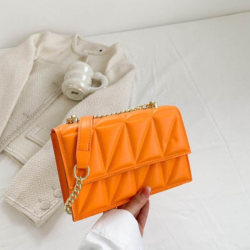 Small Square Bags Fashion Chain Crossbody Shoulder Bag - Here2Save