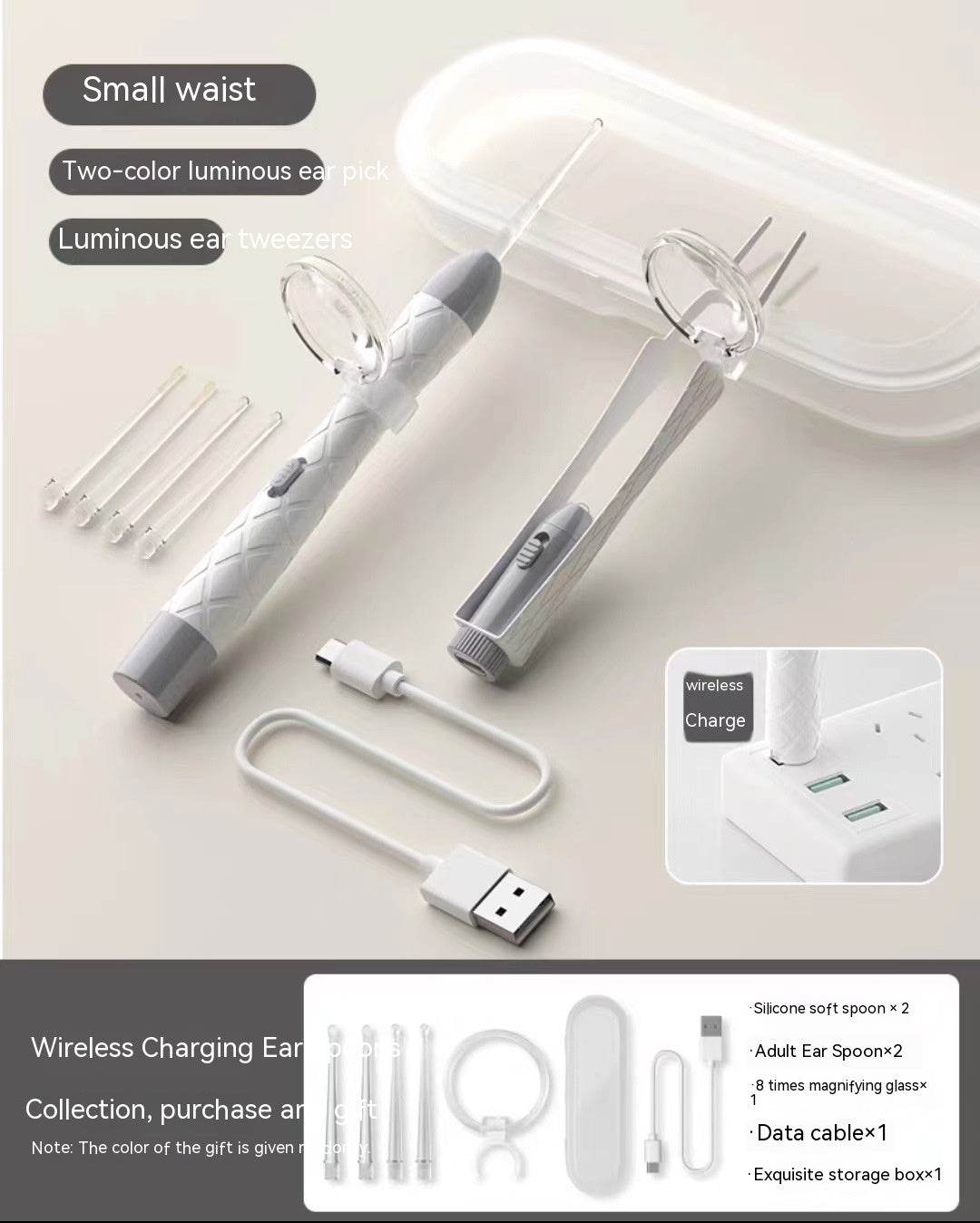 Ear Cleaning Tool Set Ear Pick Light-emitting - Here2Save