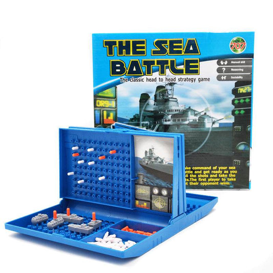 Duel game warship chess building blocks - Here2Save