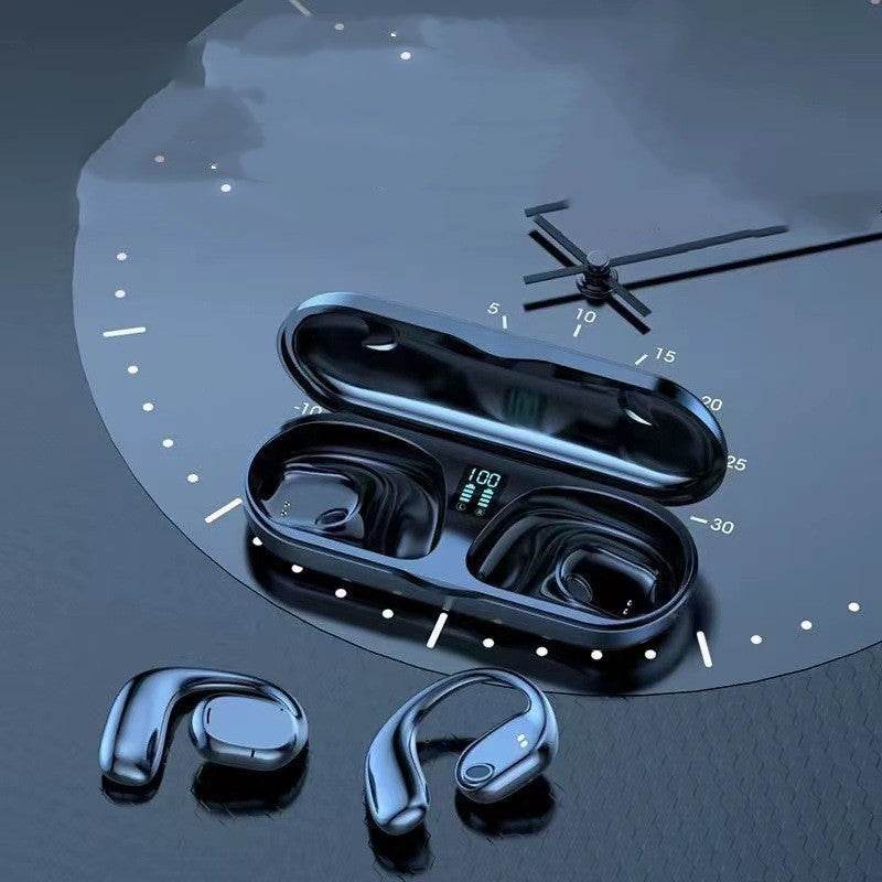 Wireless Sports Ultra-long Life Without Ear Digital Display Headphones - Here2Save