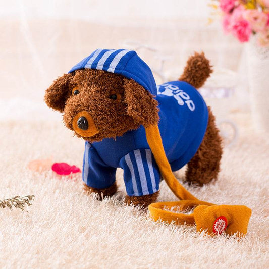 New 48 one generation of generation of generation of creative electric lead rope puppy electronic pet remote control child plush toy dog - Here2Save