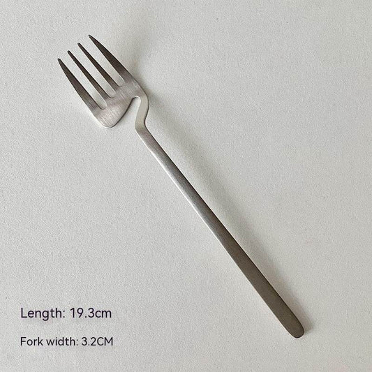 Creative Knife Fork And Spoon Alloy Good Looking Simple Tableware - Here2Save