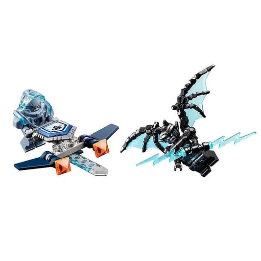 Future Knights Clown Mecha Stone Assembled Building Blocks - Here2Save