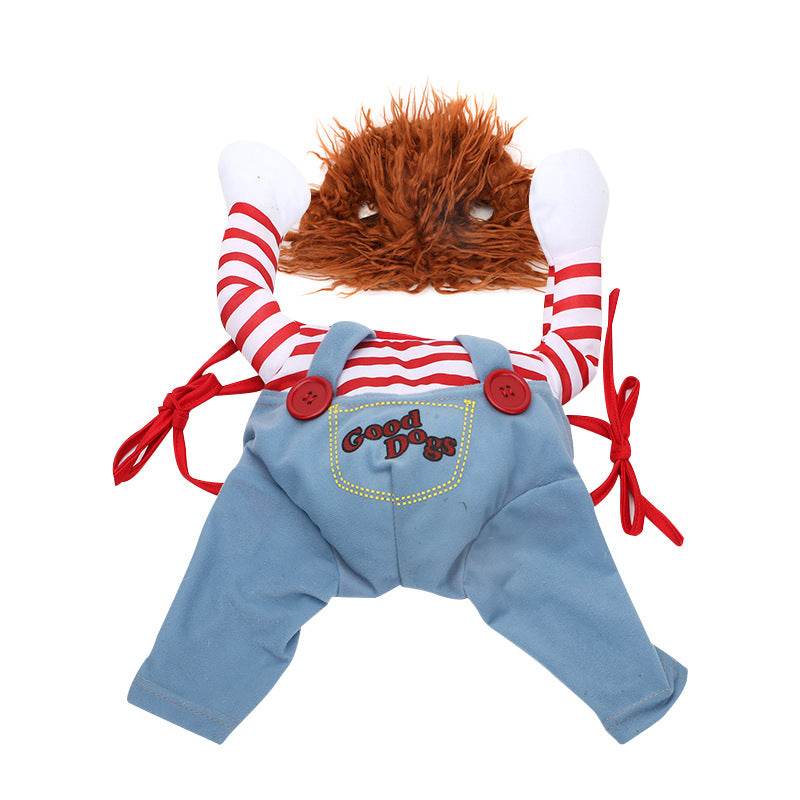 Halloween Pet Costume Pet Dog Funny Clothes Adjustable Dog Cosplay Costume Scary Costume Party Gatherings - Here2Save