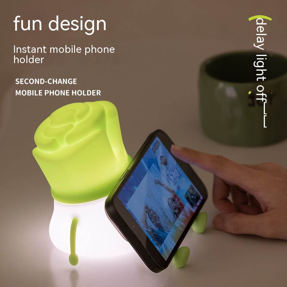 Green Chinese OnionNight Light Decompression Desktop Decoration Home Decor - Here2Save