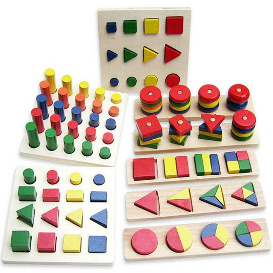 Early childhood education wooden toys - Here2Save
