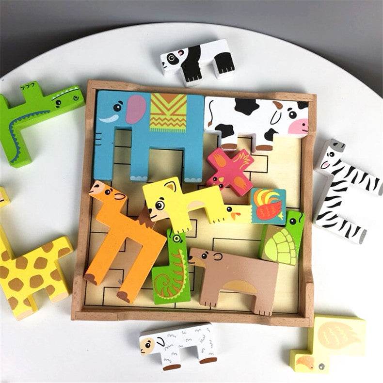 Puzzle wooden fun puzzle - Here2Save