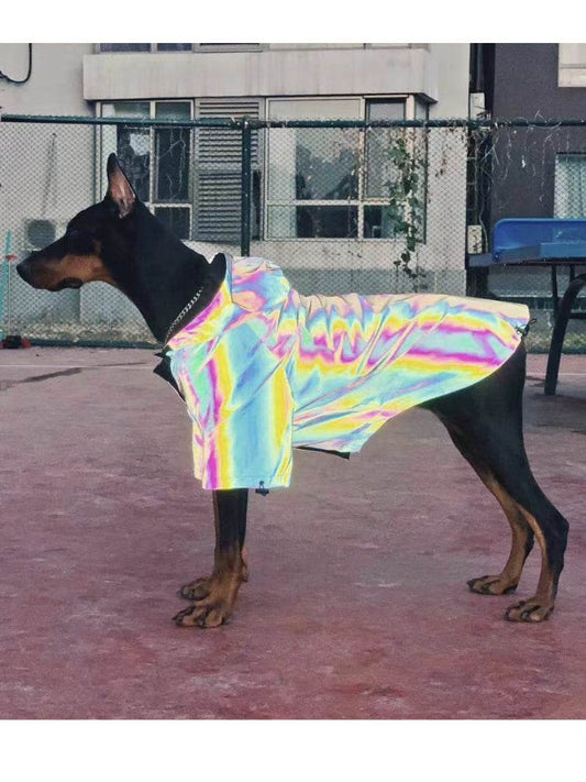 Microcrystalline reflective dog clothes - Here2Save