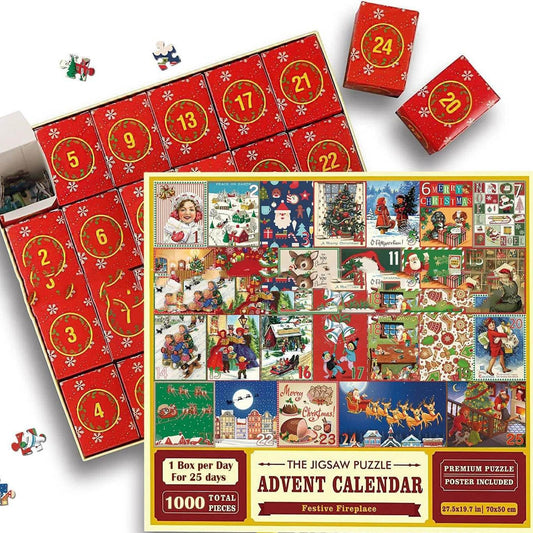 Puzzle Countdown Christmas Gift - Here2Save