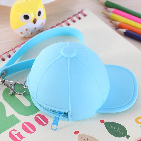 Cute Cartoon Candy Color Hat Silicone Coin Purse - Here2Save