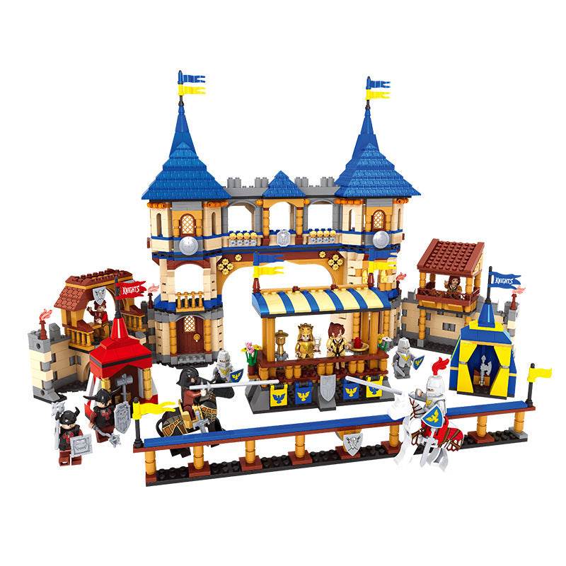 Assemble Ancient Castle Building Block In Educational Plastic - Here2Save