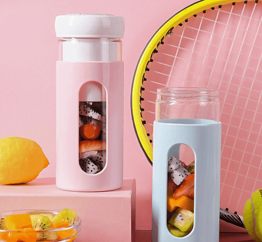 Portable Blender Electric Fruit Juicer USB Rechargeable Smoothie Blender Mini Fruit Juice Maker Handheld Kitchen Mixer Vegetable Blenders - Here2Save