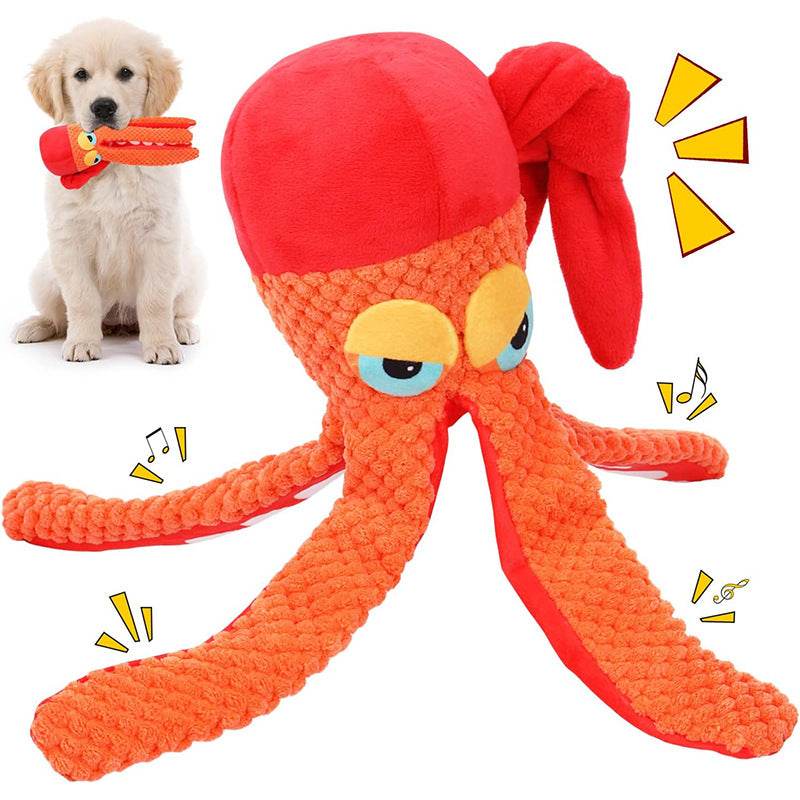 Pet Plush Toy Octopus Dog Puzzle - Here2Save