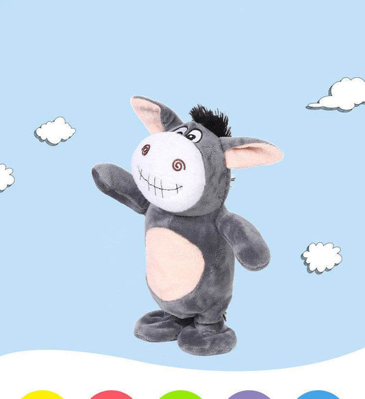Electronic Robot Donkey Remote Control Kids Plush Toy Speak /walk/sing - Here2Save