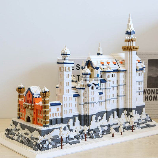 Swan Lake Castle Building Blocks Girl Series Toys High Difficulty - Here2Save
