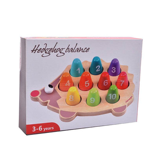 Hedgehog wooden toy - Here2Save