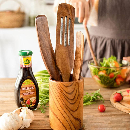 Teak Cooking Spatula Wood Spatula Salad Spatula - Here2Save