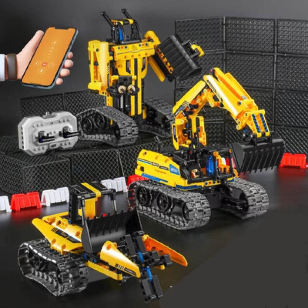 Building Blocks Electric Robot Programming Set Remote Control Intelligent Assembled Tank Boy Toys - Here2Save