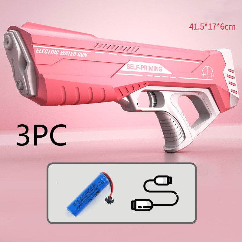 Summer Full Automatic Electric Water Gun Toy Induction Water Absorbing High-Tech Burst Water Gun Beach Outdoor Water Fight Toys - Here2Save