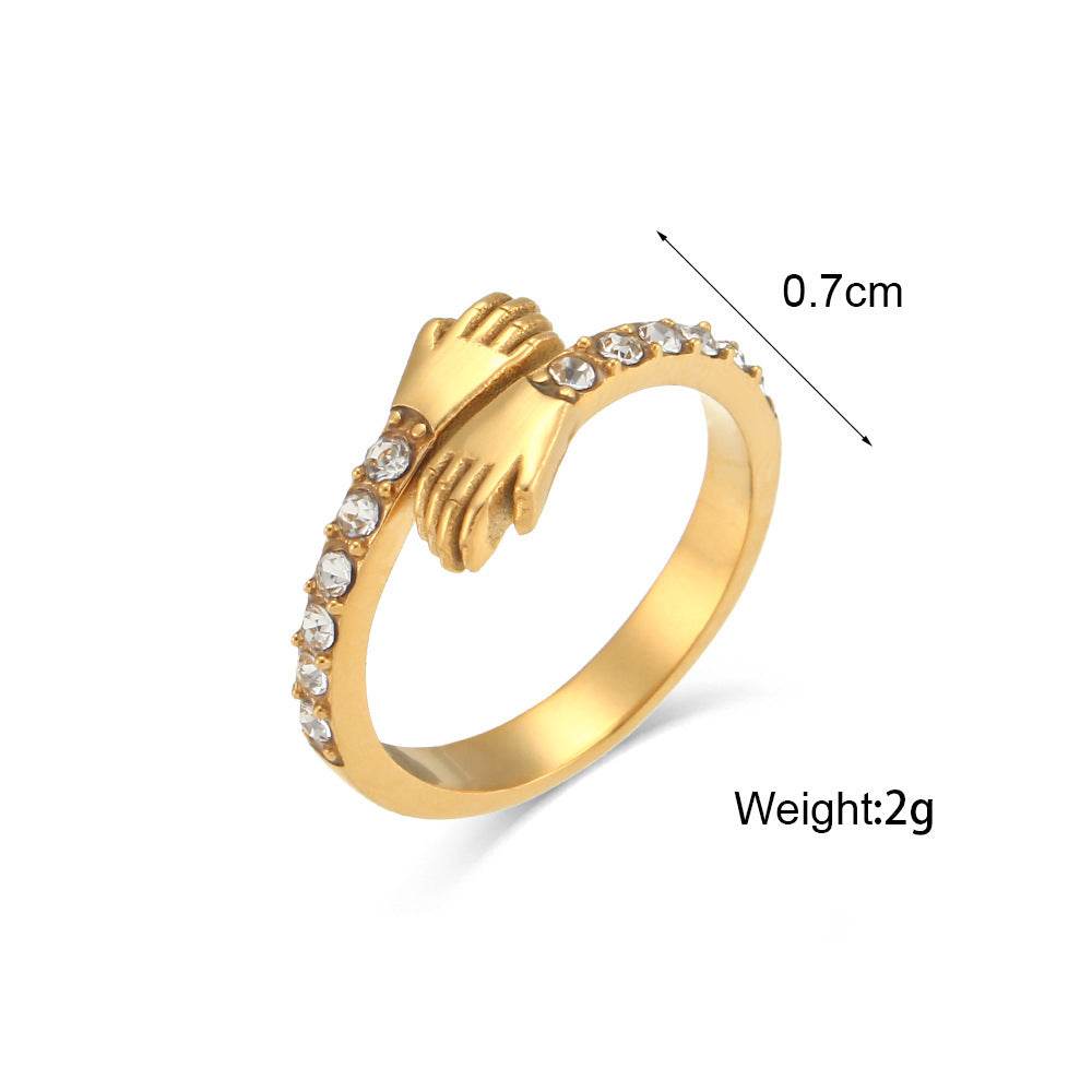 Amaryllis Gold Ring - Here2Save
