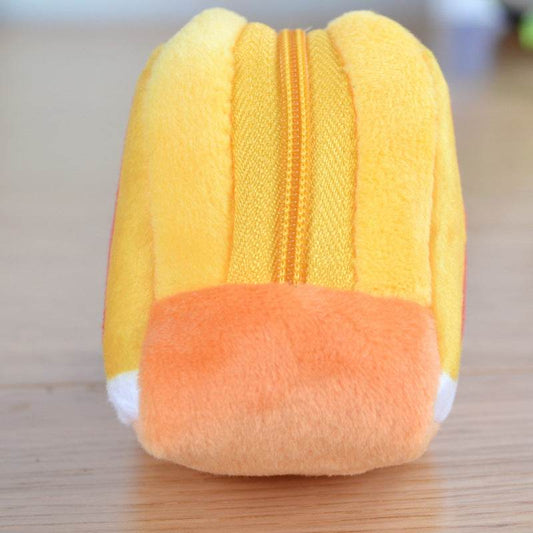 Children's Day Creative Gift Plush Solid Triangle Fruit Zero Wallet Coin Bag Key Bag Strap - Here2Save