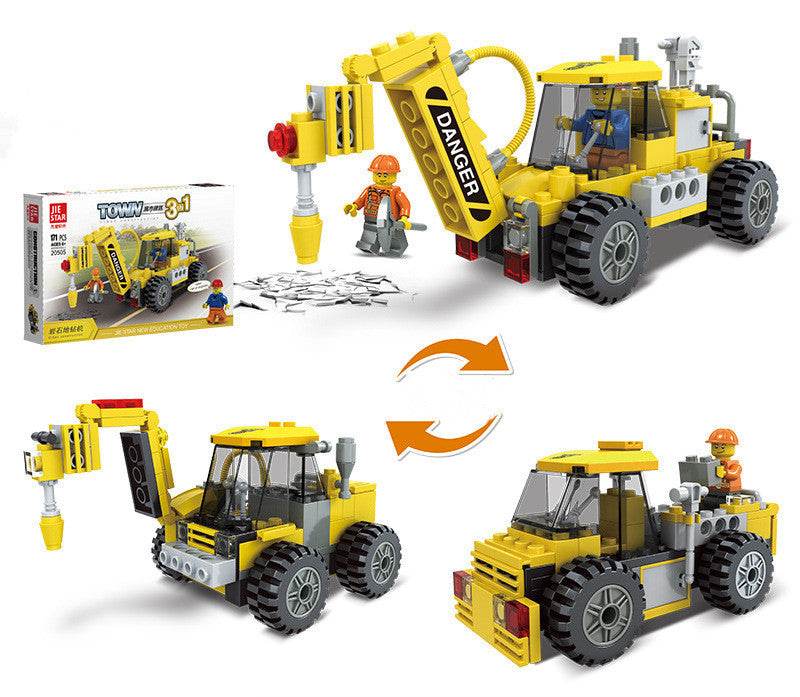 Urban construction vehicle engineering vehicle trailer series - Here2Save